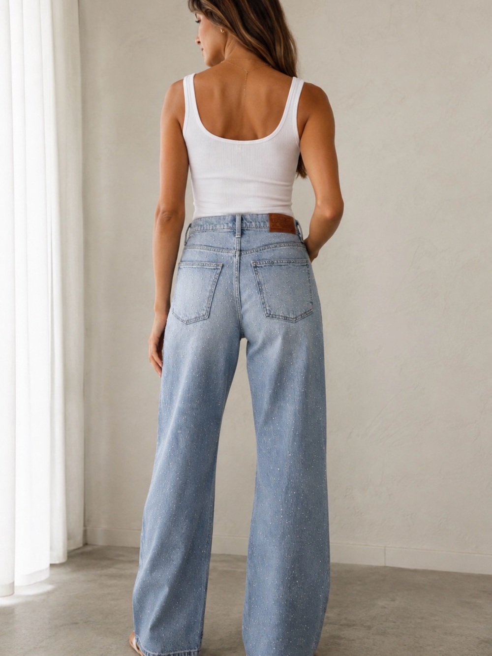 Lucky legend barrel wide leg light wash 5 pocket jeans size 4/27